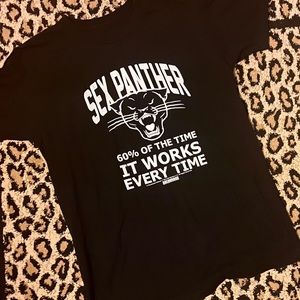 OFFICIAL ANCHORMAN SEX PANTHER SHIRT. Super soft.
